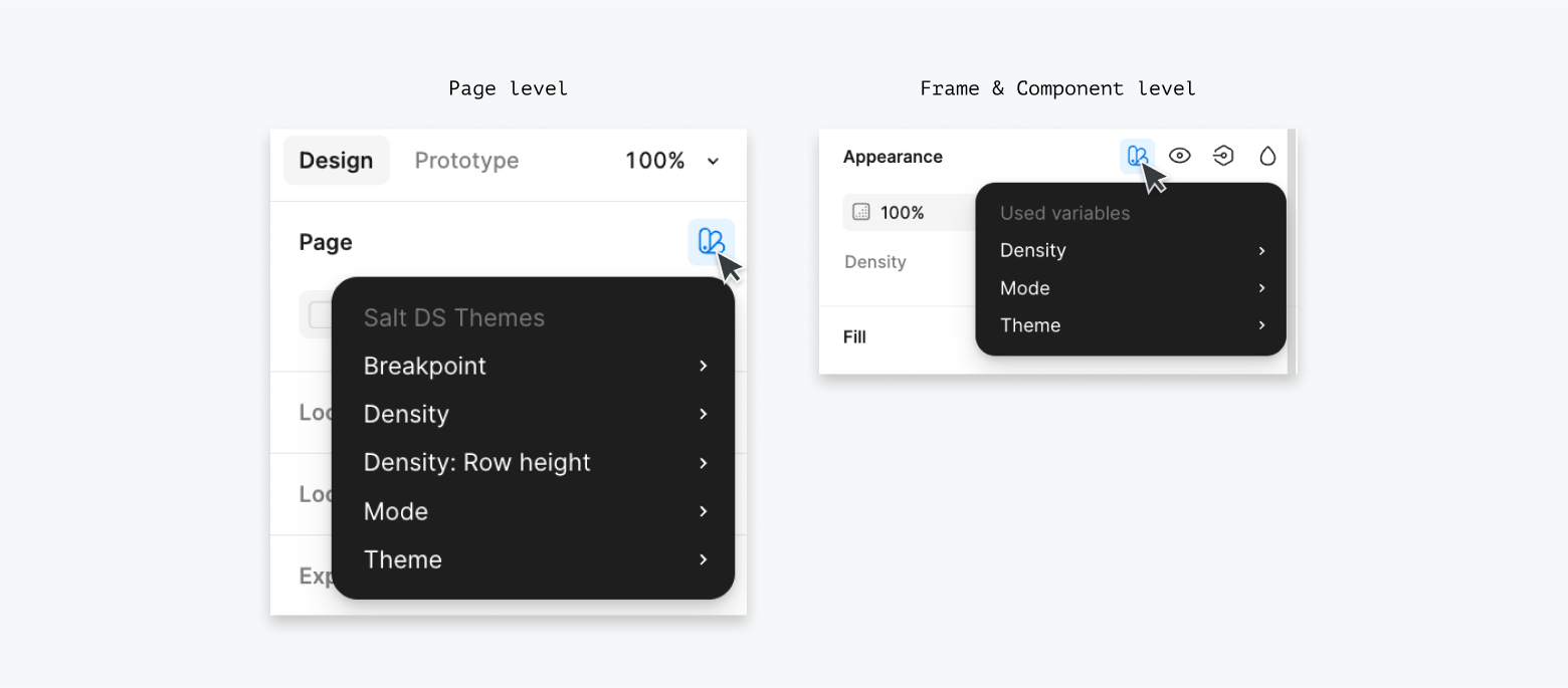 applying component modes